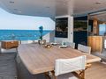 BLADE I Sunseeker 34m - main aft deck BLADE I Sunseeker 34m - main aft deck