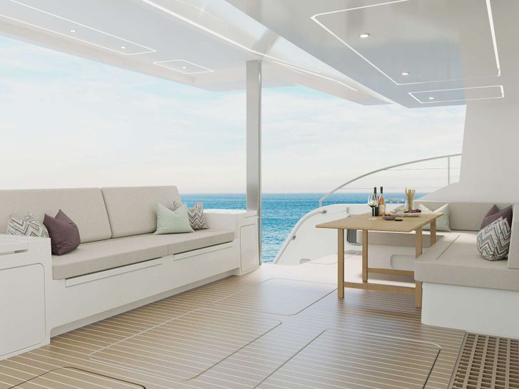 100% Silent 62 - aft deck lounge 100% Silent 62 - aft deck lounge