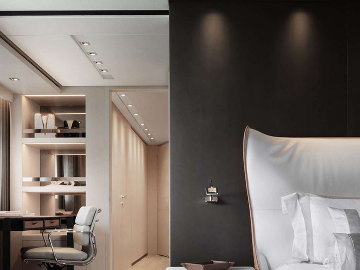 FATSA Sanlorenzo SD126 - master cabin dedicate work space FATSA Sanlorenzo SD126 - master cabin dedicate work space