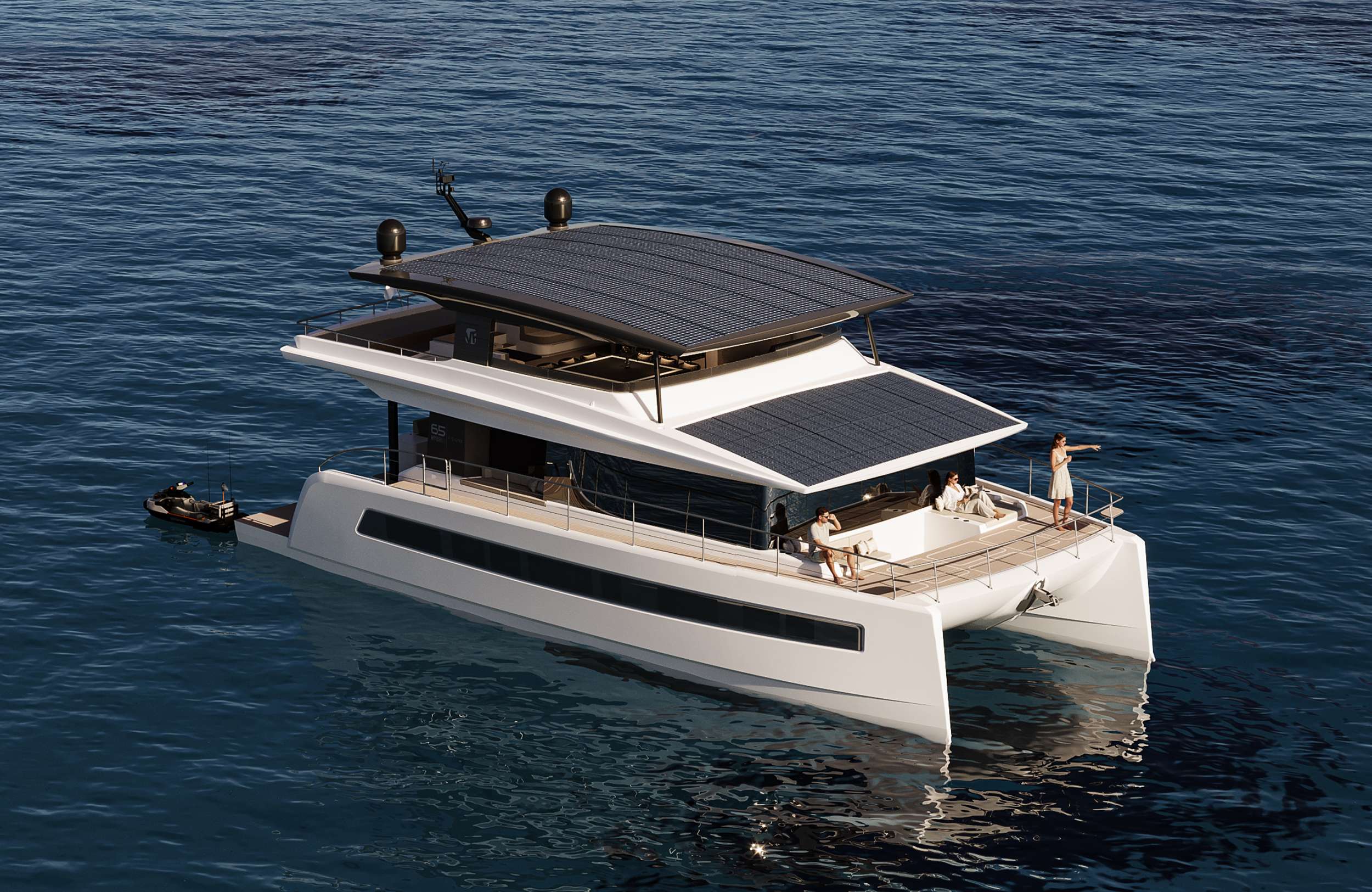 Charter Yacht STAR ISLAND - VisionF 65 - 4 Cabins - Nassau - Exumas - Bahamas