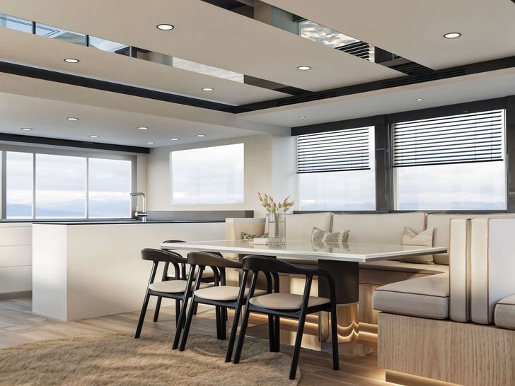 STAR ISLAND VisionF 65 - saloon dining area other view STAR ISLAND VisionF 65 - saloon dining area other view