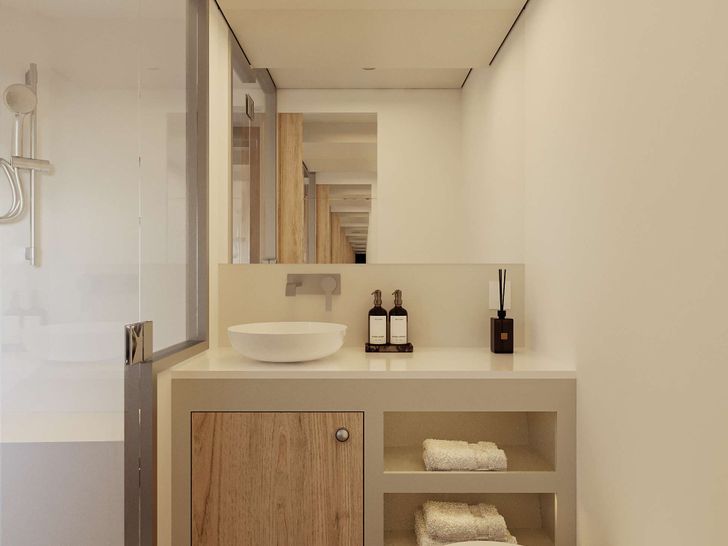 STAR ISLAND VisionF 65 - master cabin bathroom STAR ISLAND VisionF 65 - master cabin bathroom