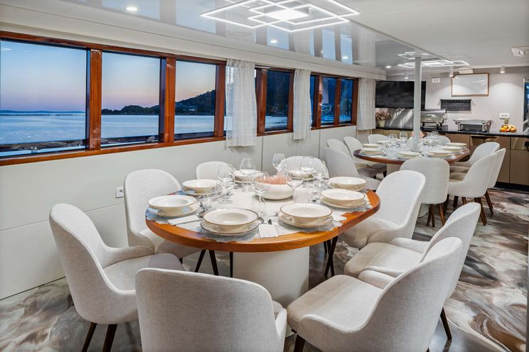 Charter Yacht CARPE DIEM - Custom Aluminum Cutter 118 - 16 Cabins - Trogir - Split - Hvar - Dubrovnik - Croatia