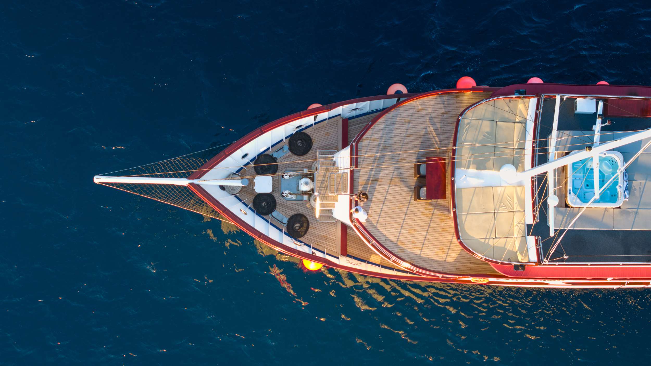 Charter Yacht CARPE DIEM - Custom Aluminum Cutter 118 - 16 Cabins - Trogir - Split - Hvar - Dubrovnik - Croatia