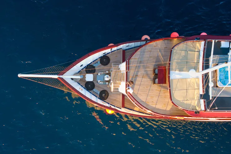 Charter Yacht CARPE DIEM - Custom Aluminum Cutter 118 - 16 Cabins - Trogir - Split - Hvar - Dubrovnik - Croatia
