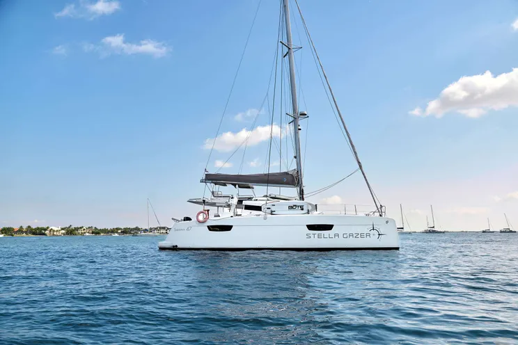 Charter Yacht STELLA GAZER - Fountaine Pajot Saona 47 - 4 cabins - Nassau - Exumas - Norman's Cay - Bahamas