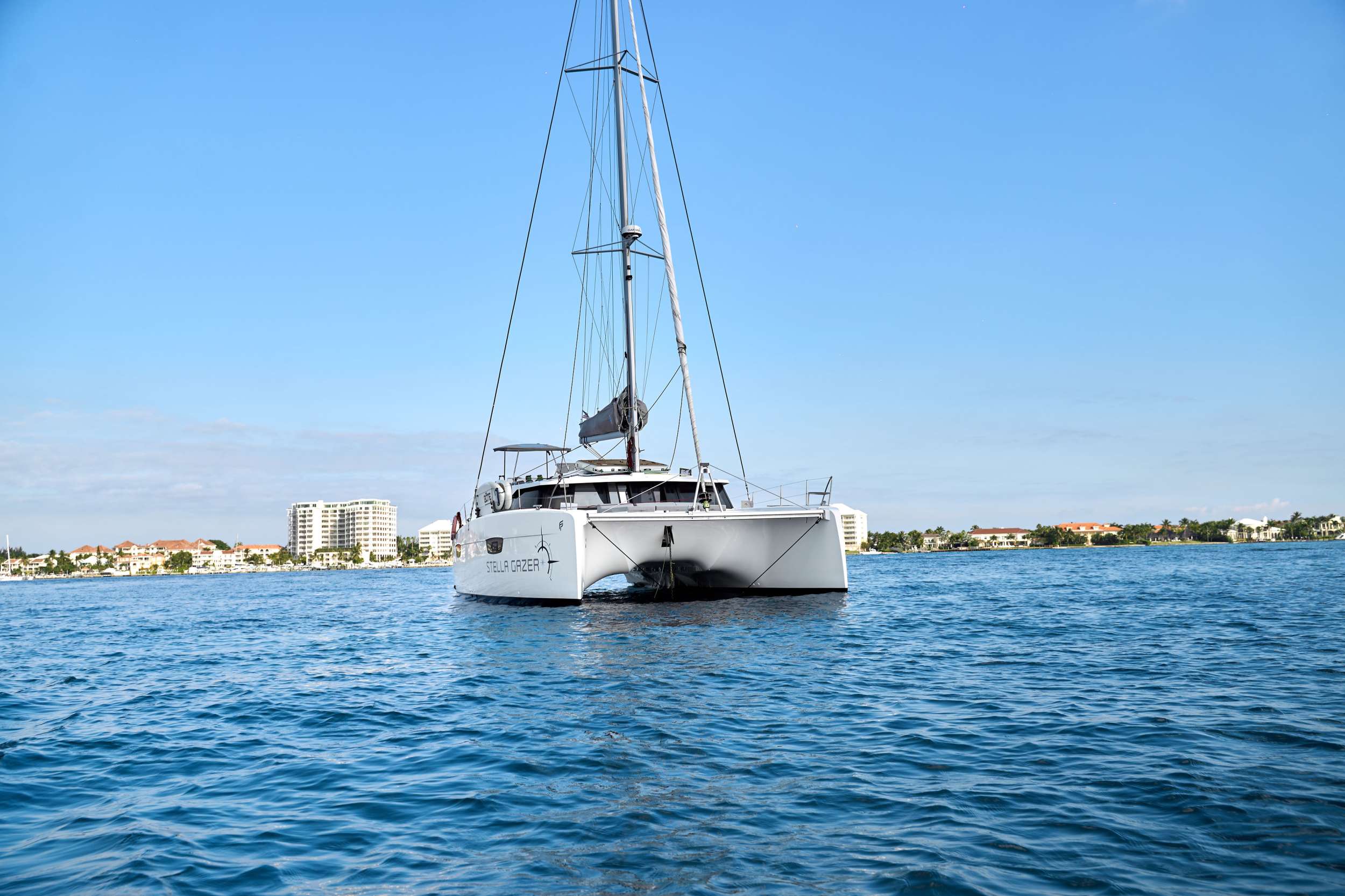 STELLA GAZER Fountaine Pajot Saona 47 - Bow