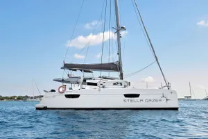 STELLA GAZER - Fountaine Pajot Saona 47 - 4 cabins - Nassau - Exumas - Norman's Cay - Bahamas STELLA GAZER - Fountaine Pajot Saona 47 - 4 cabins - Nassau - Exumas - Norman's Cay - Bahamas