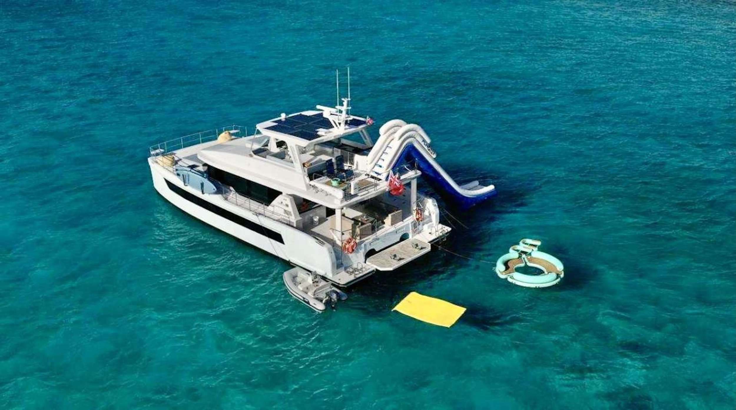 SOLAIRE Two Oceans 555 - Aerial Shot With Water Toys