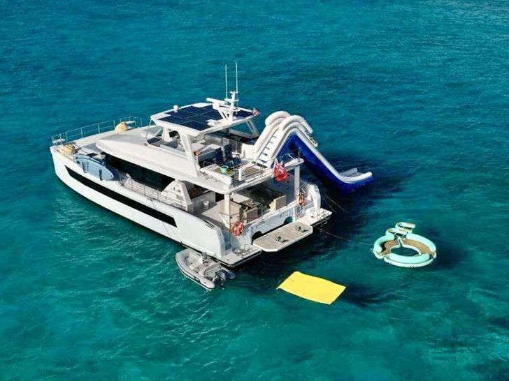 SOLAIRE Two Oceans 555 - Aerial Shot With Water Toys SOLAIRE Two Oceans 555 - Aerial Shot With Water Toys