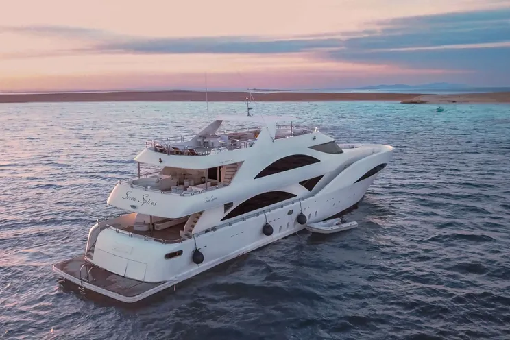 Charter Yacht SEVEN SPICES - Custom Aluminum Cutter 39m - 6 Cabins - El Gouna - Egypt - Red Sea