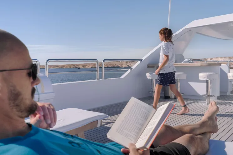 Charter Yacht SEVEN SPICES - Custom Aluminum Cutter 39m - 6 Cabins - El Gouna - Egypt - Red Sea