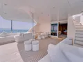 SEVEN SPICES 39-meter Custom Aluminum Cutter - sky deck lounge SEVEN SPICES 39-meter Custom Aluminum Cutter - sky deck lounge