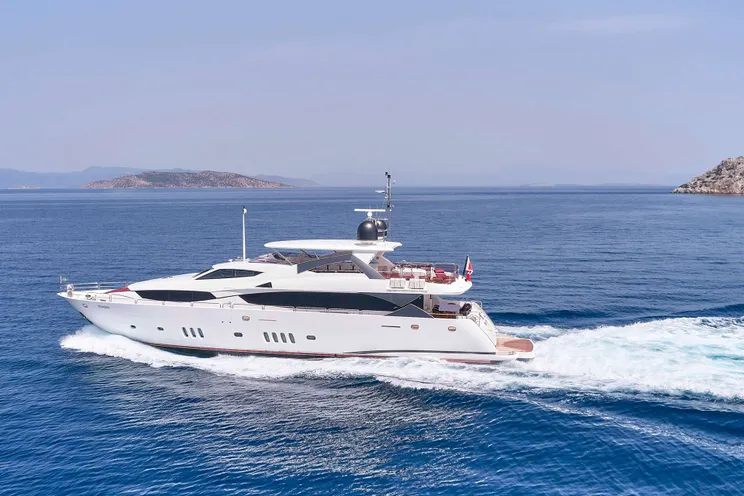 Charter Yacht WHITE PEARL I - Sunseeker 34m - 4 Cabins - Athens - Mykonos - Paros - Cyclades - Greece