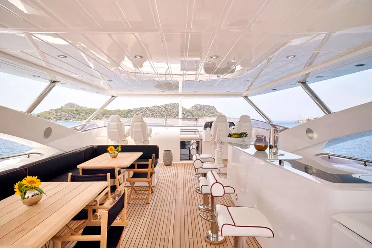 Charter Yacht WHITE PEARL I - Sunseeker 34m - 4 Cabins - Athens - Mykonos - Paros - Cyclades - Greece