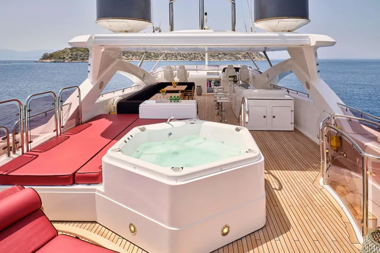 Charter Yacht WHITE PEARL I - Sunseeker 34m - 4 Cabins - Athens - Mykonos - Paros - Cyclades - Greece