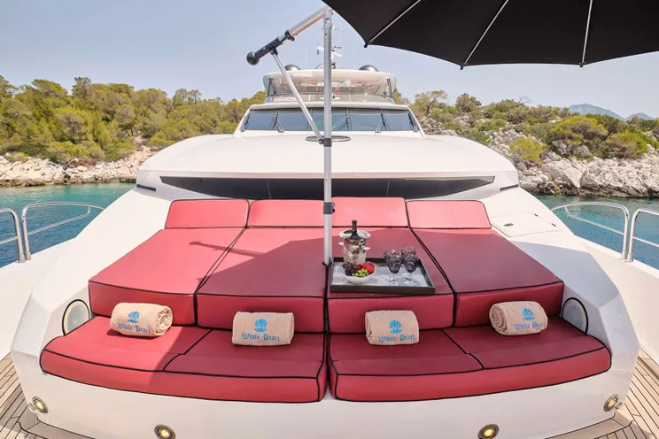 Charter Yacht WHITE PEARL I - Sunseeker 34m - 4 Cabins - Athens - Mykonos - Paros - Cyclades - Greece