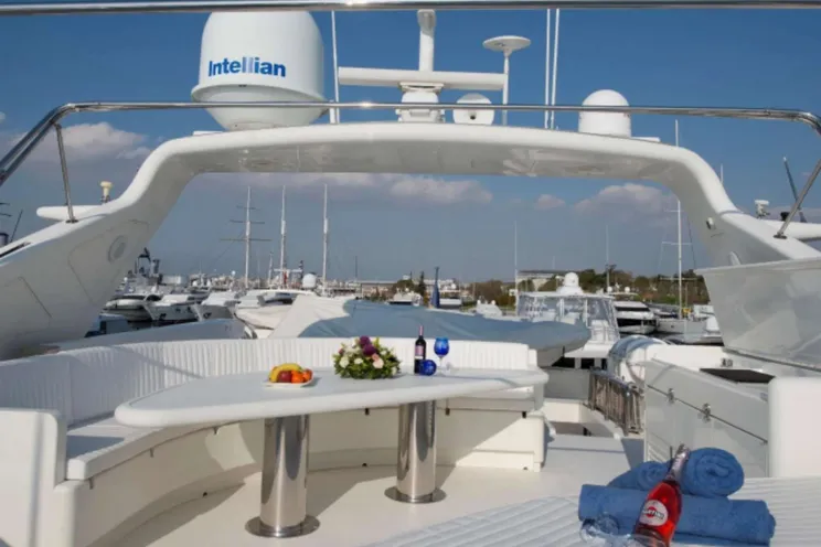 Charter Yacht AZURE ONE - Falcon 30m - 5 Cabins - Athens - Mykonos - Paros - Cyclades - Greece