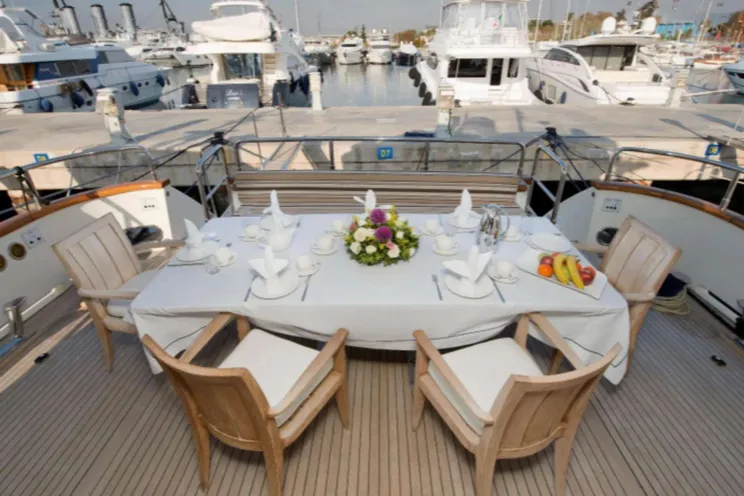 Charter Yacht AZURE ONE - Falcon 30m - 5 Cabins - Athens - Mykonos - Paros - Cyclades - Greece