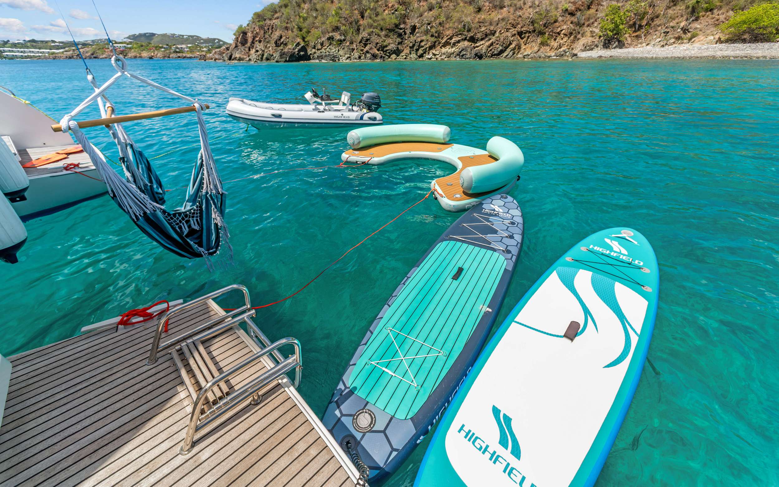 OCEANS 8 Lagoon 46 - water toys