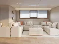 ROKO Custom 49m - main saloon lounge ROKO Custom 49m - main saloon lounge
