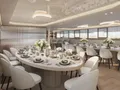 ROKO Custom 49m - indoor dining area ROKO Custom 49m - indoor dining area