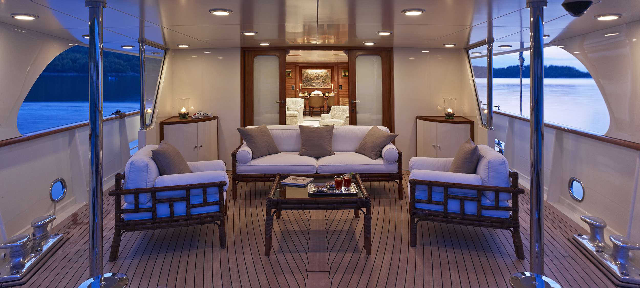 NORTHWIND II Camper&Nicholson 45m - sundeck lounge