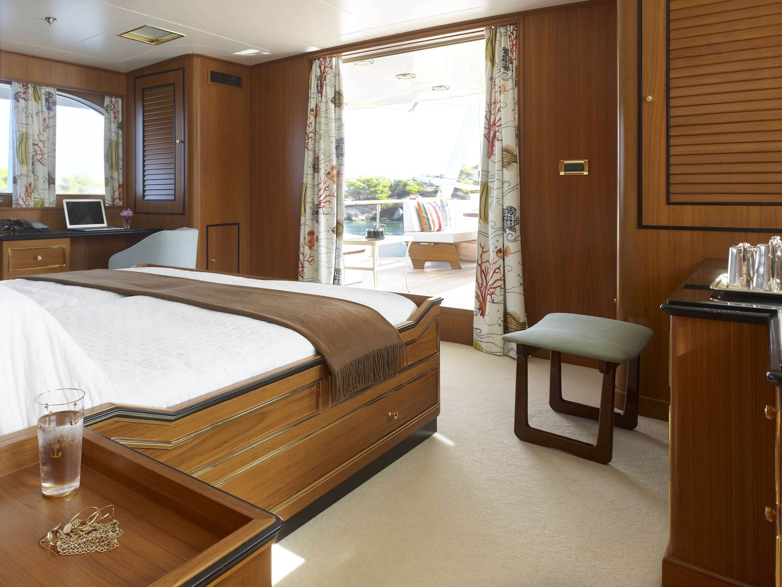 NORTHWIND II Camper&Nicholson 45m - master cabin