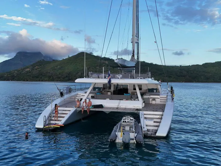 CHE Sunreef 114 - aft shot CHE Sunreef 114 - aft shot