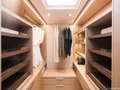 REVA NUI Lagoon Seventy 7 - master cabin walk-in closet REVA NUI Lagoon Seventy 7 - master cabin walk-in closet