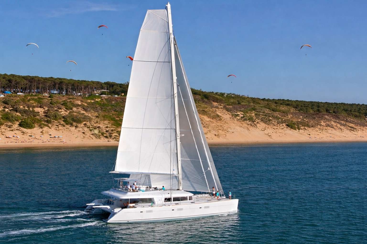 Charter Yacht SHIDA - Lagoon 620 - 3 Cabins - Fiumicino - Rome - Naples - Capri - Positano - The Amalfi Coast - Italy