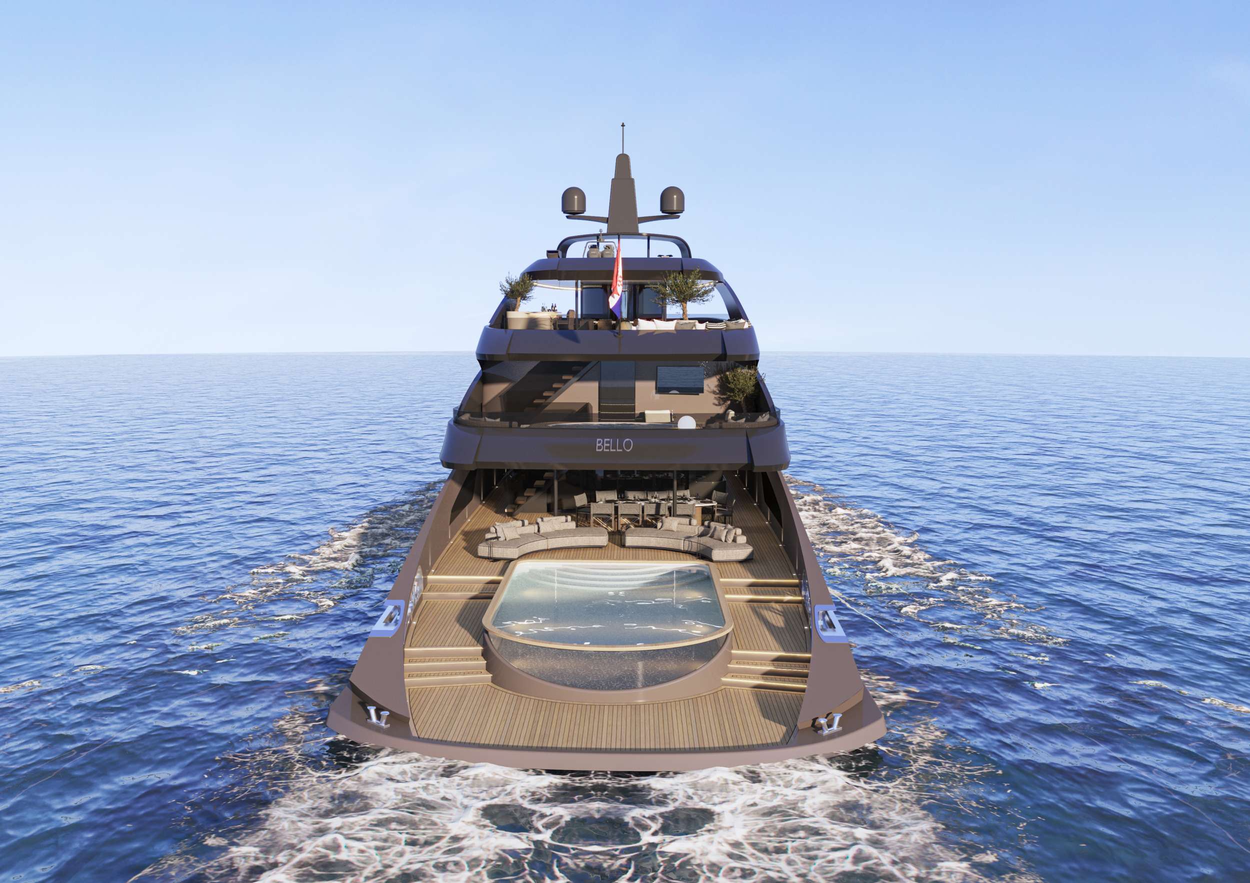 Charter Yacht BELLO - Custom 54m - 6 Cabins - Split - Dubrovnik - Hvar - Croatia