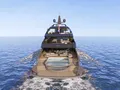 BELLO Custom 54m - anchored aft shot BELLO Custom 54m - anchored aft shot