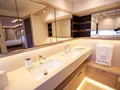 ODYSSEY Lagoon Seventy 7 - master cabin bathroom ODYSSEY Lagoon Seventy 7 - master cabin bathroom