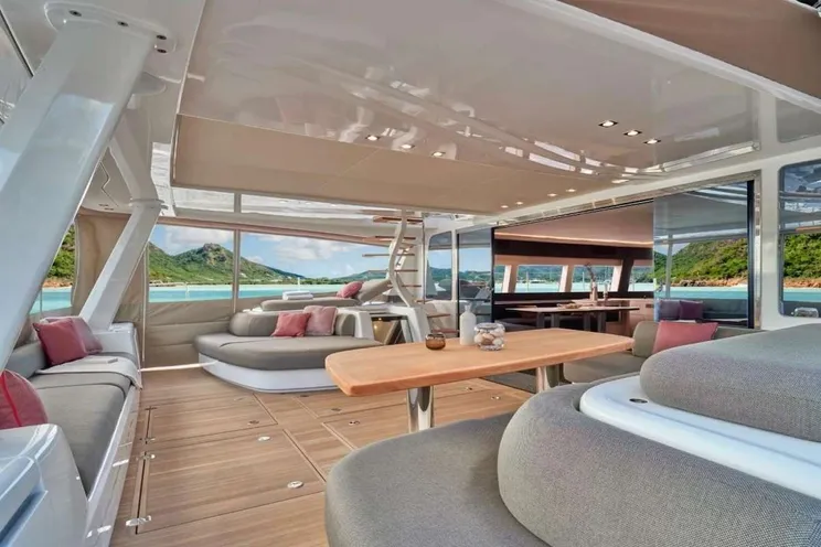 Charter Yacht ODYSSEY - Lagoon Seventy 7 - 4 Cabins - Nassau - Exumas - Bahamas