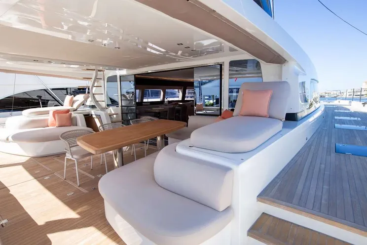 Charter Yacht ODYSSEY - Lagoon Seventy 7 - 4 Cabins - Nassau - Exumas - Bahamas