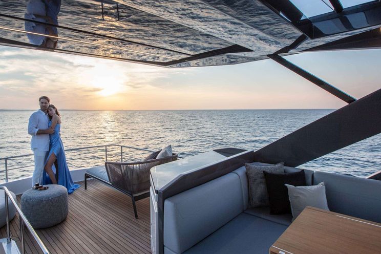Charter Yacht WE2 - Ferretti 720 - 4 Cabins - Sibenik - Split - Dubrovnik - Hvar - Croatia