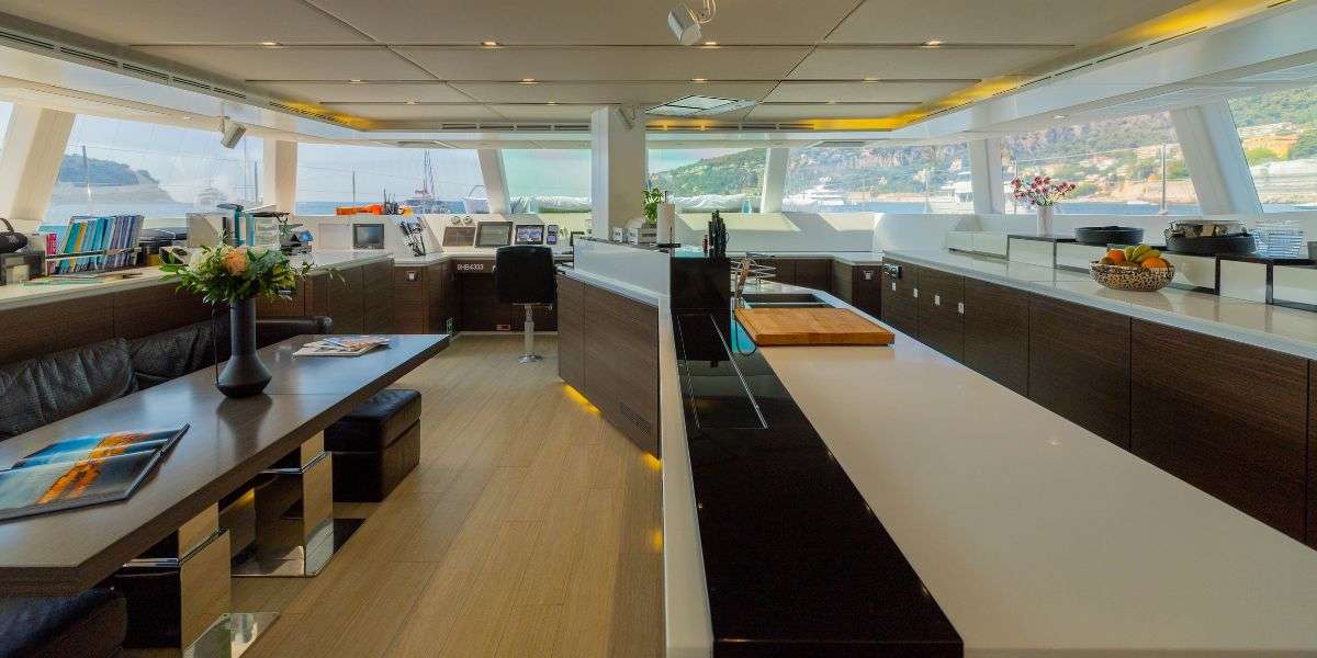 Charter Yacht ALKIMIA - Sunreef 74 - 4 Cabins - Olbia - Porto Cervo - La Maddalena - Sardinia - Italy