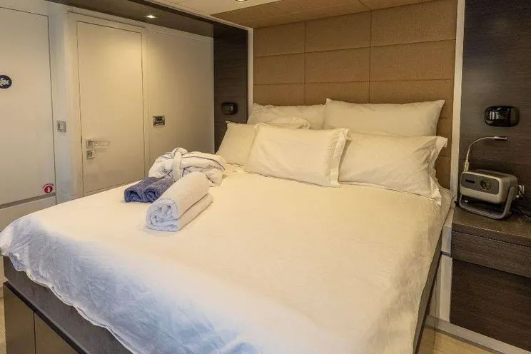 Charter Yacht ALKIMIA - Sunreef 74 - 4 Cabins - Olbia - Porto Cervo - La Maddalena - Sardinia - Italy