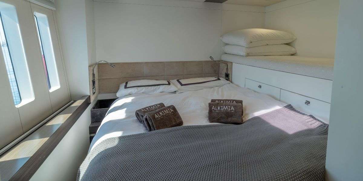 Charter Yacht ALKIMIA - Sunreef 74 - 4 Cabins - Olbia - Porto Cervo - La Maddalena - Sardinia - Italy