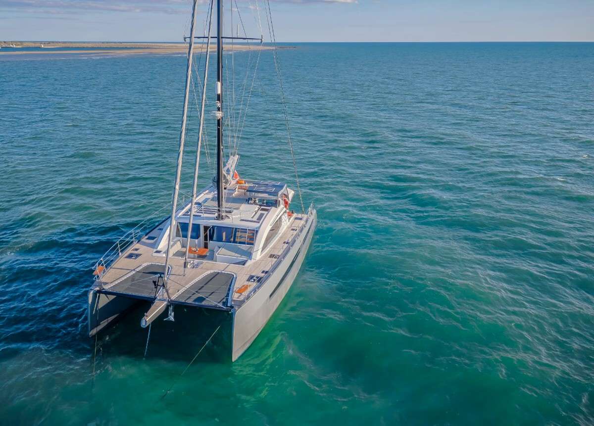 MYMLAN II Privilege Signature 580 - anchored aerial shot