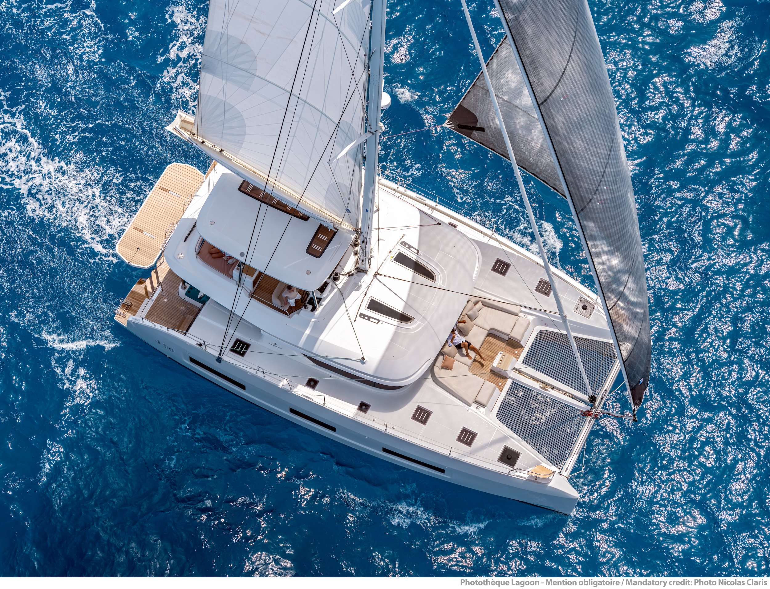 Charter Yacht SEVEN SEAS - Lagoon 55 - 5 Cabins - Tortola - Anegada - Virgin Gorda - BVI - Caribbean