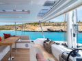 SEVEN SEAS Lagoon 55 - flybridge helm SEVEN SEAS Lagoon 55 - flybridge helm
