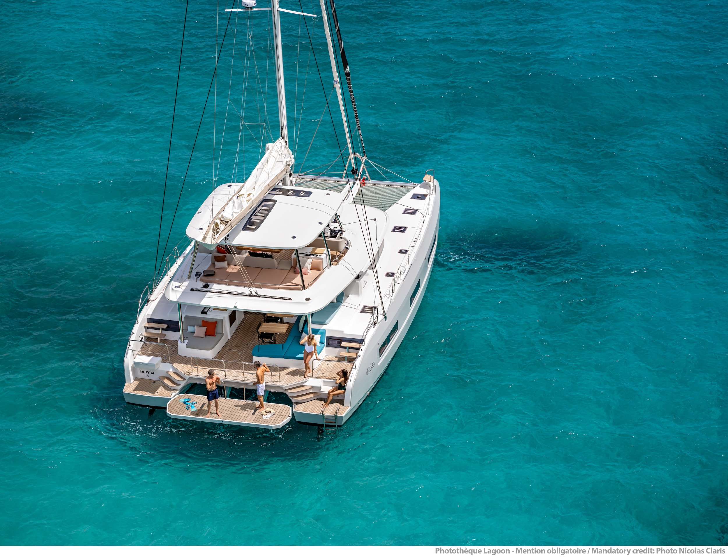 Charter Yacht SEVEN SEAS - Lagoon 55 - 5 Cabins - Tortola - Anegada - Virgin Gorda - BVI - Caribbean