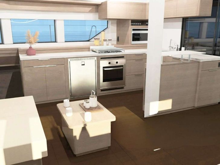 SEVEN SEAS Lagoon 55 - galley SEVEN SEAS Lagoon 55 - galley