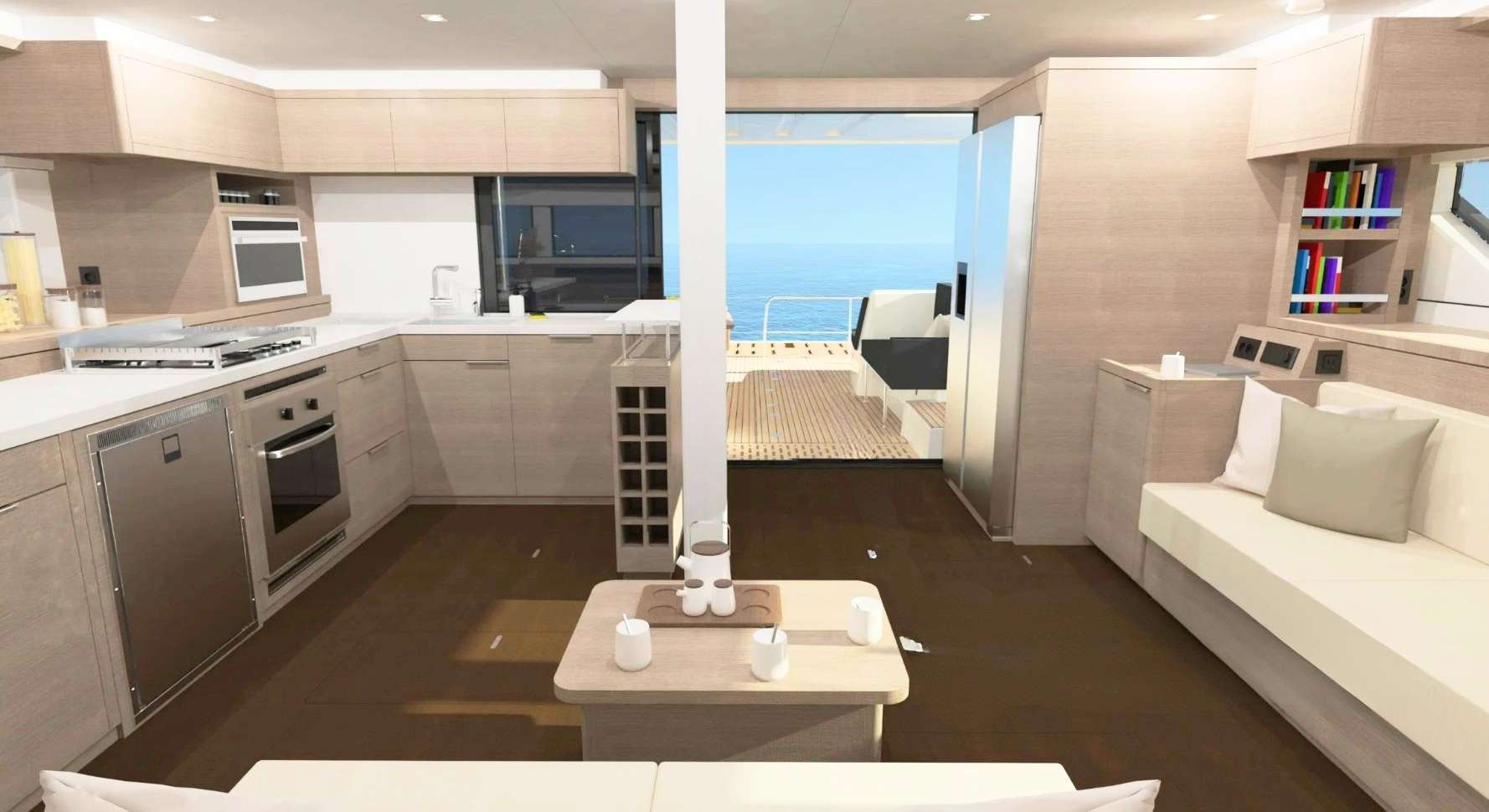 Charter Yacht SEVEN SEAS - Lagoon 55 - 5 Cabins - Tortola - Anegada - Virgin Gorda - BVI - Caribbean