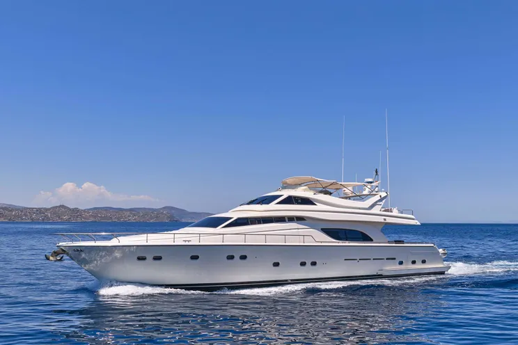 Charter Yacht APEIRON BLUE - Ferretti 23m - 4 Cabins - Lavrion - Athens - Mykonos - Paros - Cyclades - Greece