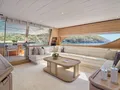 APEIRON BLUE Ferretti 23m - main saloon APEIRON BLUE Ferretti 23m - main saloon