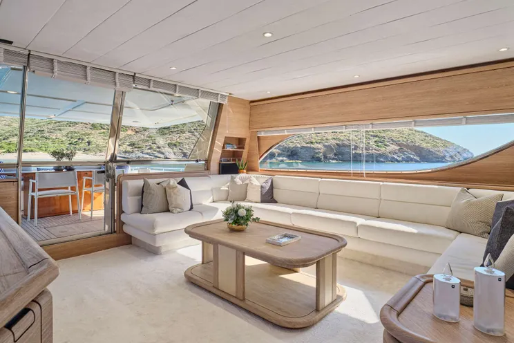Charter Yacht APEIRON BLUE - Ferretti 23m - 4 Cabins - Lavrion - Athens - Mykonos - Paros - Cyclades - Greece
