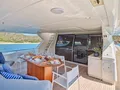 APEIRON BLUE Ferretti 23m - aft deck APEIRON BLUE Ferretti 23m - aft deck